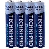 AAA Battery, 1.5v Ultra Alkaline Series, Non-Rechargeable, 4/pk redirect to product page